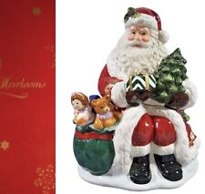 WATERFORD SANTA CLAUS COOKIE JAR HOLIDAY HEIRLOOMS GIFT FROM SANTA picture
