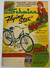 1961 SCHWINN FLYING STAR bicycle ad picture