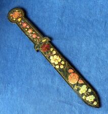 A Lovely Kashmiri Papier Mache Letter Opener, Kashmir, India, Early 20thC picture