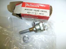 Vintage Philmore Miniature Volume Control  PC-65 10kohm- Lafayette - NOS Radio picture