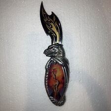 Franklin Mint Knightstone Collection Dragon Fantasy  Knife Goddess Of Temptation picture