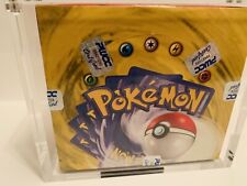 Pokemon 1999 Base Set Wizards of the Coast Empty Booster Box Excellent Shape picture