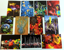 Lot 11 Dale Chihuly Glass Sculpture Notecards Envelopes  Postcards 2013 Seattle picture