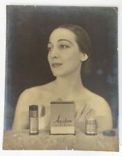 Original 1930s Commercial Photograph Ace-Derm  Art Deco Portrait Advertising picture