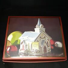 Lenox For The Holidays Village Church Votive Holder Tealight Ceramic Christmas picture