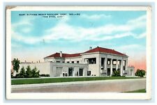 1936 Gary Bathing Beach Pavilion Indiana IN Steel City Posted Postcard picture