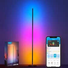 Govee RGBIC Floor Lamp, LED Corner Lamp Works with Alexa, Smart Modern Black  picture
