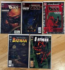 DC Comics Batman Lot of 5 , Batman 523,687 and Shadow of the Bat 42,47,48. picture