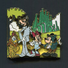 Disney Pins Wizard of Oz Mickey Mouse Minnie Goofy Donald Great Movie Ride Pin picture