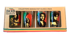 Bob Marley Collectors Series 16 oz Pint 4-Pack 16oz picture