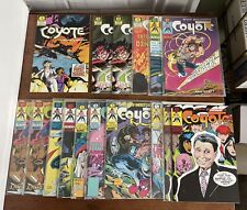 Coyote #s 1 2(x2) 3 4 5 6(x2) 7 8 9 10 12 15 16(x2)~1983 Lot of (16) Epic Comics picture