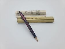 Vintage W.A. Sheaffer JR Fountain Pen,  Red With Box And Instructions 1938 picture