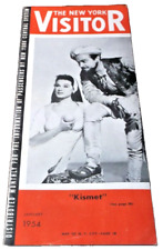 JANUARY 1954 NEW YORK CENTRAL RAILROAD NYC VISITOR GUIDE BOOK KISMET picture
