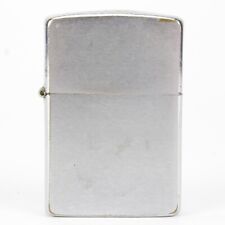 Vintage 1991 Zippo Lighter Chrome Brushed Classic Finish VII picture