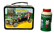 Vintage The Munsters 1965 Metal Lunchbox with Thermos picture