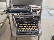 Vintage 1929 UNDERWOOD Typewriter Model 5 Attic Find Works  picture