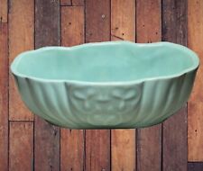 Vintage Shawnee Teal Ceramic Window Planter Made in USA picture