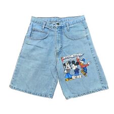 Vintage Mickey Unlimited Jerry Leigh Jean Shorts Men’s Sz M Disney Made in USA picture
