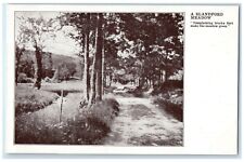 Blandford Massachusetts Postcard Meadow Complaining Books Make Meadow Green 1905 picture