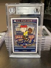 Peter Robbins Signed 2014 Topps All Star Fanfest Charlie Brown Beckett Encased picture