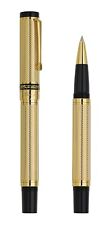 Xezo Tribune Rollerball Pen, 18K Gold Plated Brass. Handmade & Limited Edition picture