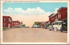 1930s FAIRPORT HARBOR, Ohio Postcard 