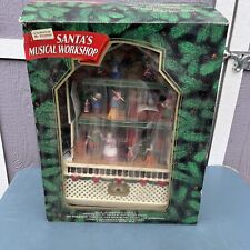 Mr Christmas Santa’s Musical Workshop Working With Original Box Vintage 1995 picture