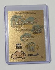 Herbie Rides Again Gold Plated Artist Signed The Love Bug Trading Card 1/1 picture