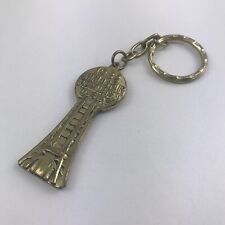 1982 World's Fair Keychain - Knoxville Tennessee - Souvenir Keychain Brass Tower picture