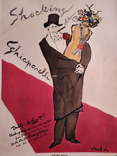1952 Esquire Ads Shocking Schiaparelli Marcel Vertes Piper Heidsieck Champagne picture