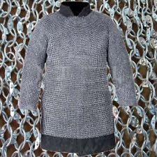 8mm Large Size Chainmail short sleeve Round Riveted With Flat Washer Oil Huber  picture