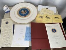 Political PLATE US PRESIDENT Chef Buckhorn White House Napa AUTOGRAPHS Pickard picture