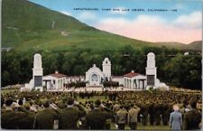 c1940s CAMP SAN LUIS OBISPO, California Postcard 