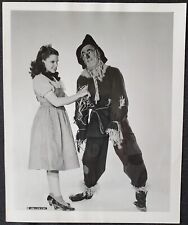 1939 Wizard Of Oz Judy Garland Ray Bolger MGM Press 8x10 Gelatin Silver Photo picture