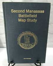 SECOND MANASSAS BATTLEFIELD MAP STUDY-John Hennessy- 1st Ed  Autographed-no maps picture