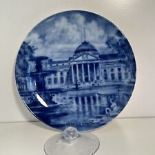 AK Kaiser Echt Kobalt Min Porcelain Plate - Wiesbaden #24 5 1/4