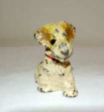 Hubley Terrier Dog Cast Iron Party Favor Rare Antique needs restoration  picture