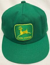 Vintage Toddler Baby John Deere Hat Farmer SnapBack 100% Cotton Green K-Products picture