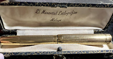 WATERMAN'S Pen Fountain Pen Big First Plated Gold 18K Antique Marking picture