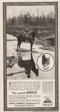 1913 Ansco Superb Camera Cyko Paper Film Binghamton NY Cowgirl On Horse Ad picture