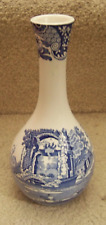 Spode porcelain blue & white stem vase C.1816 V stamp M 4 Italian design c43838 picture