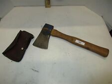 SA Wetterlings Vintage Drop Forged Hatchet Sweden W/Sheath Nice picture