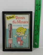 Vintage NOS 1955 Post-Hall Syndicate Dr. Wests Dennis the Menace Coloring Book picture