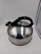 Vintage Revere Ware 3 Qt. Tea Pot Kettle Whistling Copper Bottom  picture