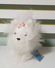 YORKIE DOG TOY WHITE GANZ WEBKINZ  ganz dog plush toy with tag 20cm picture