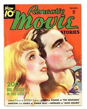 Romantic Movie Stories Magazine #18 VG 1935 picture