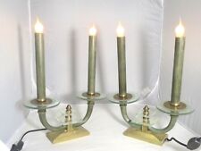 French 1940/Art Deco Pair Of candlesticks picture
