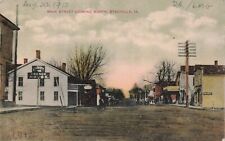 Stacyville Iowa Main Street c1910 Schleuder Paper Series 2181 Vintage Postcard picture
