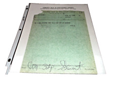 SEPTEMBER 1966 GREEN BAY & WESTERN GB&W NORWOOD WISCONSIN TRAIN ORDER picture