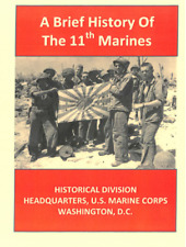 WW I WW II 11th Marine Regiment Guadalcanal Peleliu Okinawa History Book picture